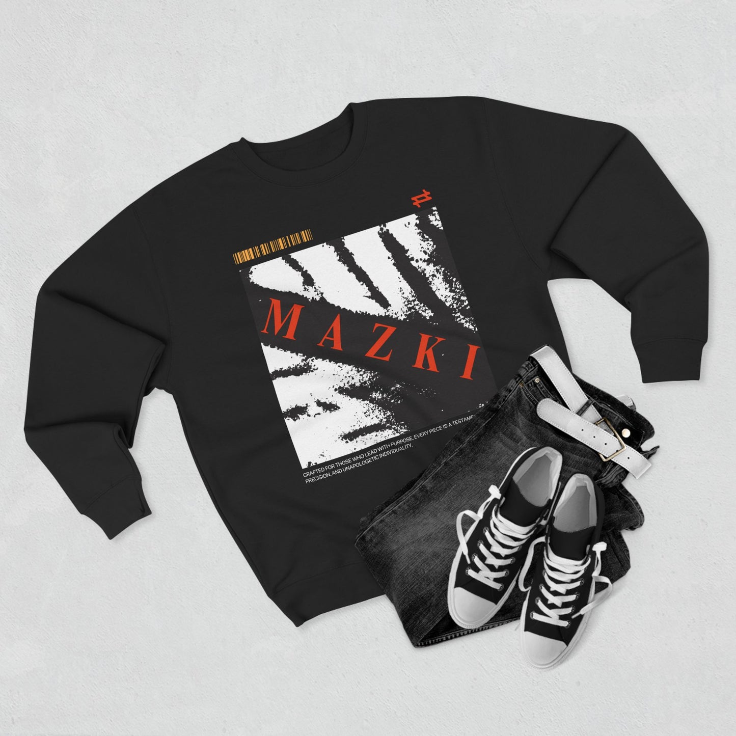 Mazki Distressed Sweatshirt